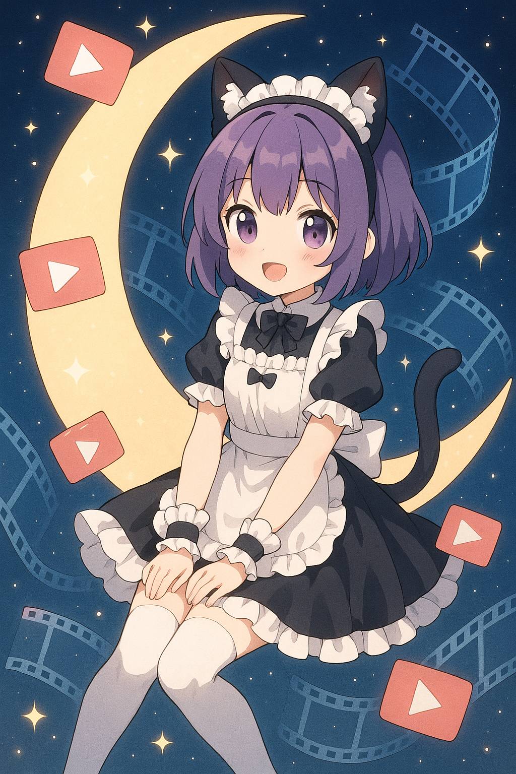 探花动漫美图-猫耳女仆