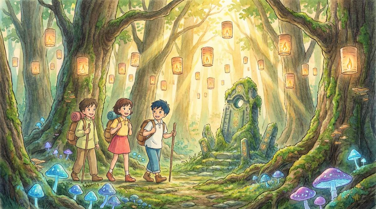 探花动漫教程-森灵秘境