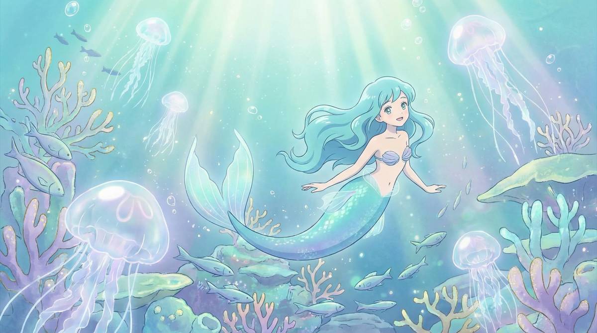 探花唯美动漫-深海幻想